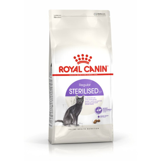 Royal Canin Sterilised 37 – Hrană Uscată pentru Pisici Adulte Sterilizate – 10 kg